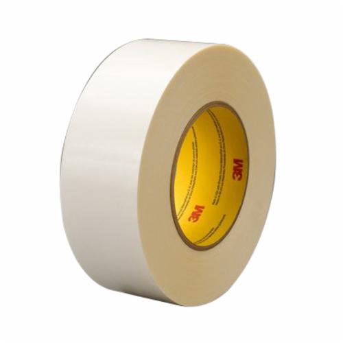 3M™ 051111-07782 High Performance Double Coated Tape, 55 yd L x 1 in W, 10.2 mil THK, Modified Acrylic Adhesive, PVC Backing, White