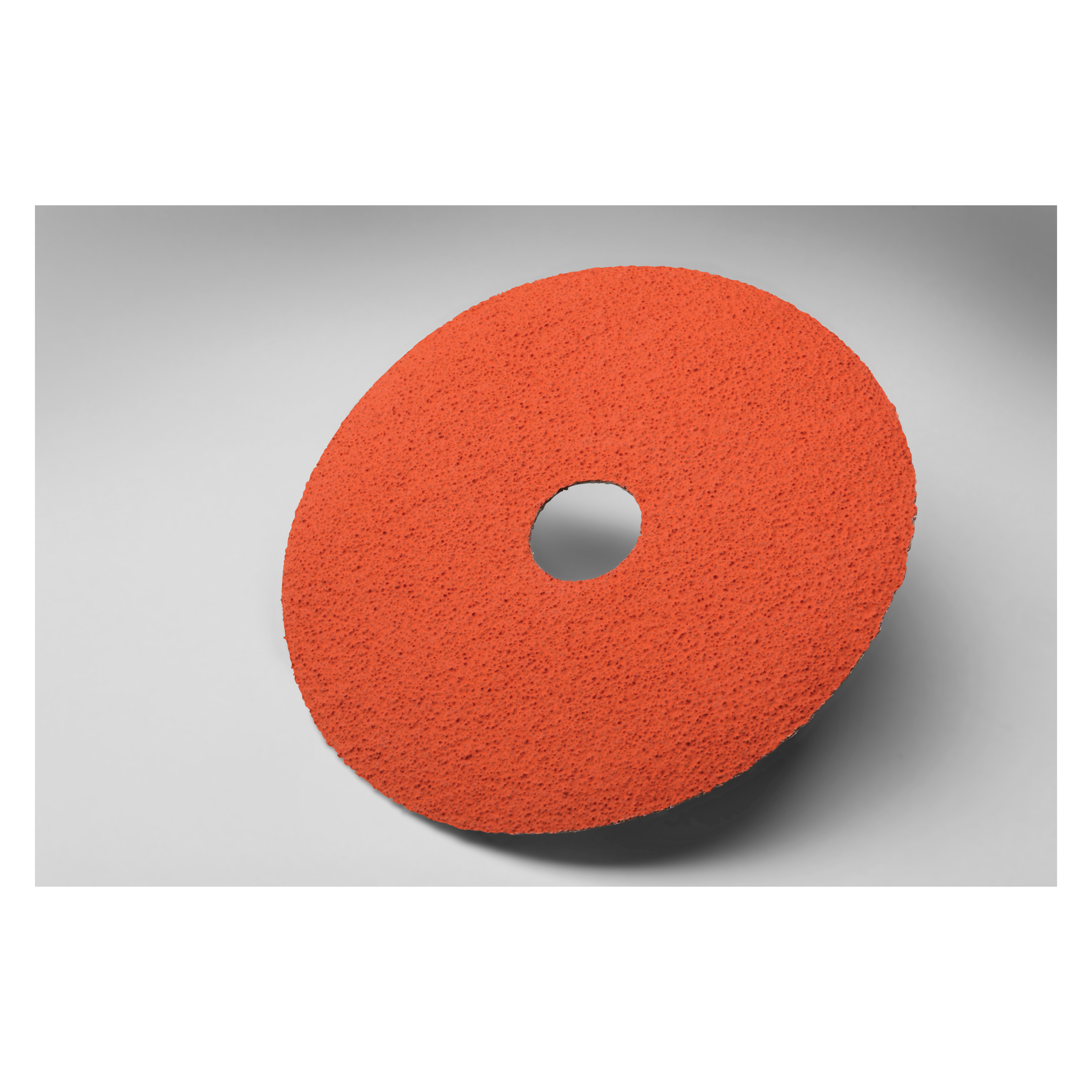 product Norton® Blaze® 69957398005 SG F980 Heavy Duty Coated Abrasive Disc, 5 in Dia, 7/8 in Center Hole, 24 Grit, Extra Coarse Grade, Premium Ceramic Alumina Abrasive, Center Mount Attachment