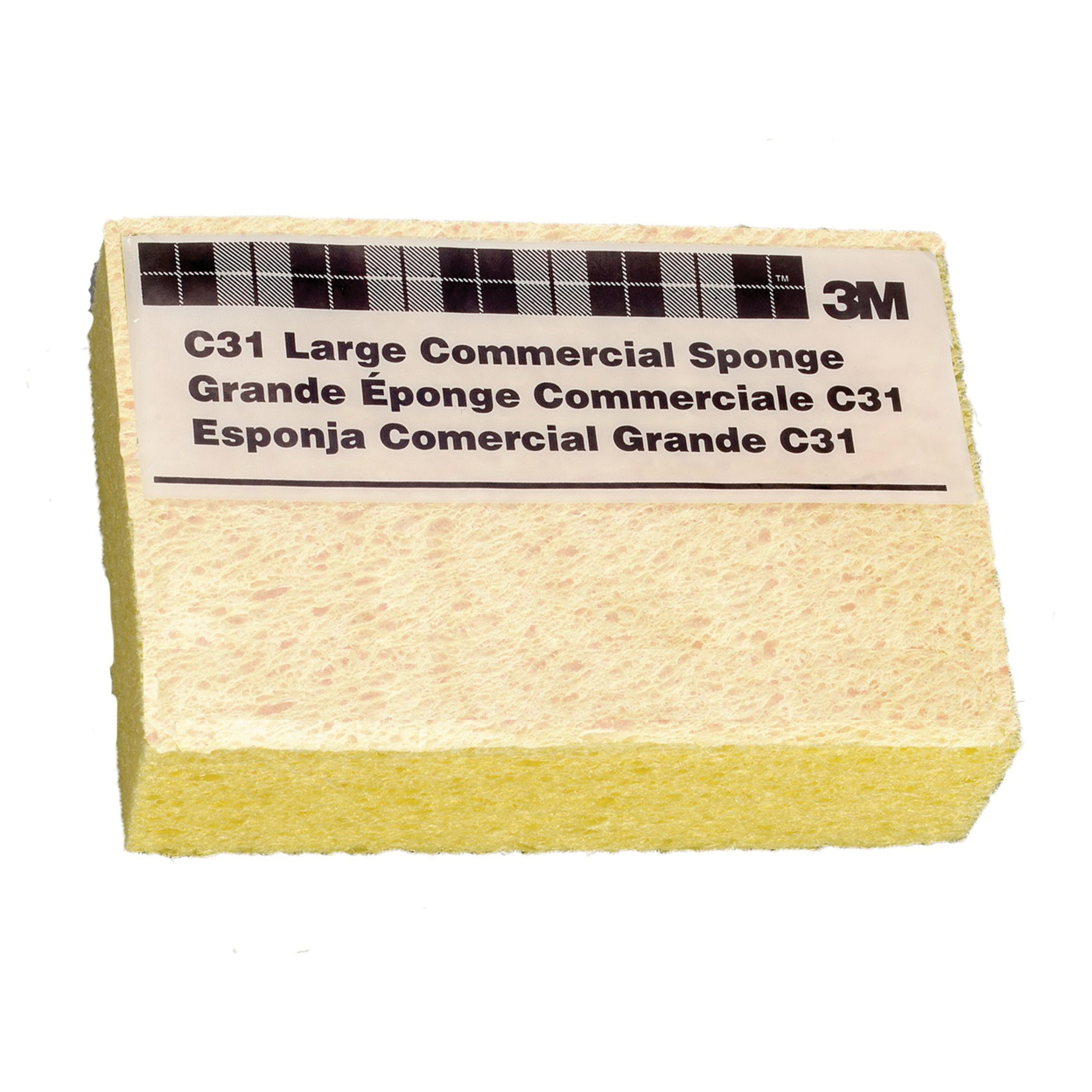3M™ SandBlaster™ 051111-50677 Sanding Sponge, 3.7 in L x 2.6 in W x 1 in THK, Ceramic Aluminum Oxide, Purple