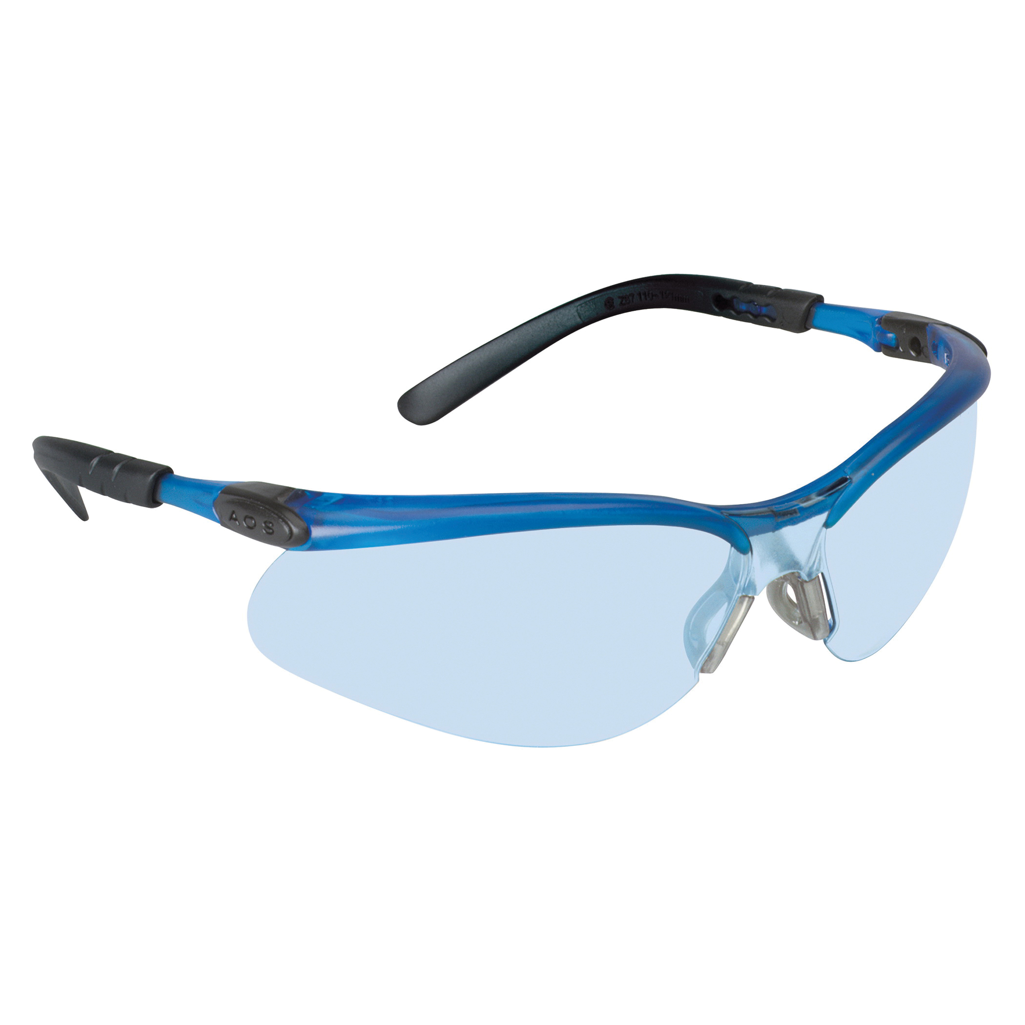 3M™ Virtua™ 078371-62036 V4 Economy Protective Eyewear, Anti-Fog, Clear Lens, Frameless/Wrap Around Frame, Black/Gray, Polycarbonate Frame, Polycarbonate Lens, ANSI Z87.1-2015