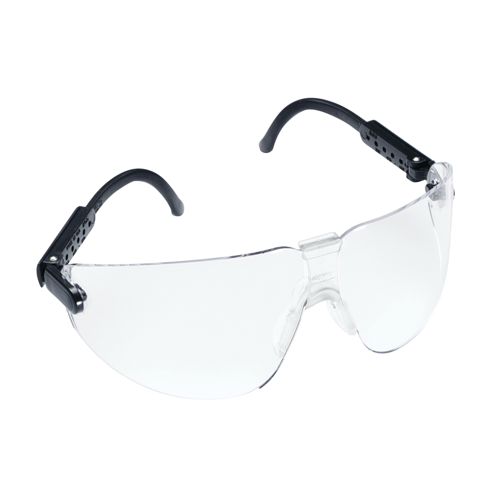 3M™ Lexa™ 078371-62250 Reader Protective Eyewear, Anti-Fog/Anti-Scratch, Clear Lens, Frameless Frame, Black, Plastic Frame, Polycarbonate Lens, ANSI Z87.1-2003, CSA Z94.3-2007