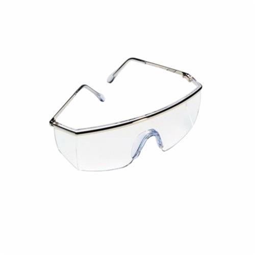 3M™ Lexa™ Fighter 078371-62287 Protective Glasses, DX™ Anti-Fog, Clear Lens, Frameless Frame, Black, Nylon Frame, Polycarbonate Lens, ANSI Z87.1, CSA Z94.3