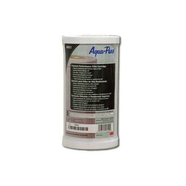 3M™ Aqua-Pure™ 054007-97971 Replacement Drop-In Water Filter Cartridge, 4.63 in L x 4.63 in W x 9-7/8 in H, Import