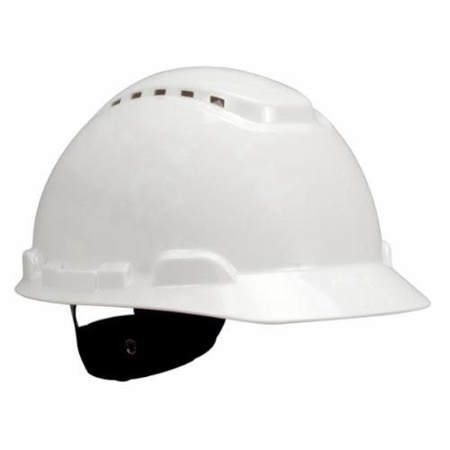 3M™ 078371-64201 Non-Vented Short Brim Hard Hat, HDPE, 4-Point Suspension, ANSI Electrical Class Rating: Class C, E and G, ANSI Impact Rating: Type I, Ratchet Adjustment
