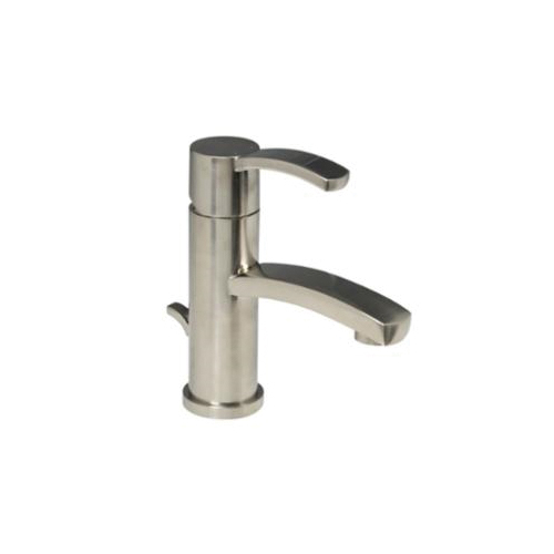 American Standard 7430.151.295 Berwick® Monoblock Single Control Vessel Bathroom Faucet, 6-7/8 in Spout, 9-1/4 in H Spout, Brushed Nickel, 1 Handles, Import