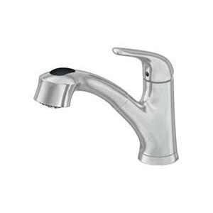 Artisan AF-240-SN Premium Contemporary Kitchen Faucet, 1.8 gpm Flow Rate, Swivel Spout, Satin Nickel, 1 Handles, 1 Faucet Holes