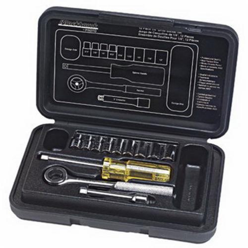 Blackhawk™ by Proto® 1412NB Socket Set, 12 Pieces, 1/2 in Drive, 6/12 ...