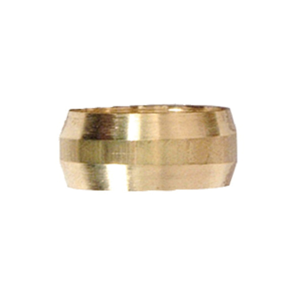 BrassCraft® 60-7 Compression Sleeve, 7/16 in, 0.31 in L, Brass