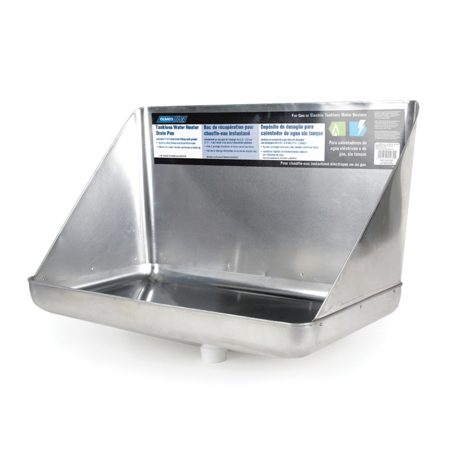 IPS 87012 Aluminum Water Heater Pan for Water Heater Protection IPS Corporation 