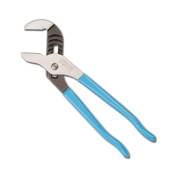 Channellock® 415 Tongue and Groove Plier, 2 in Nominal, 1.38 in L Nickel Smooth Jaw, Smooth Jaw Surface, 10 in OAL