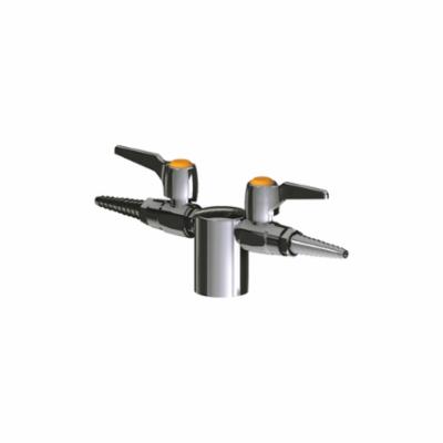 Chicago Faucet® 981-909CAGCP Turret Faucet, Polished Chrome, Domestic, Commercial