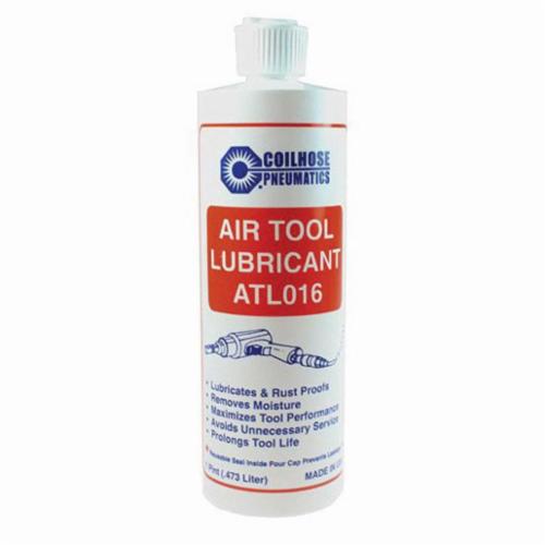 Coilhose® ATL004 Air Tool Lubricant, 4 oz Flip Top Bottle, Petroleum Odor/Scent, Liquid Form, Yellow