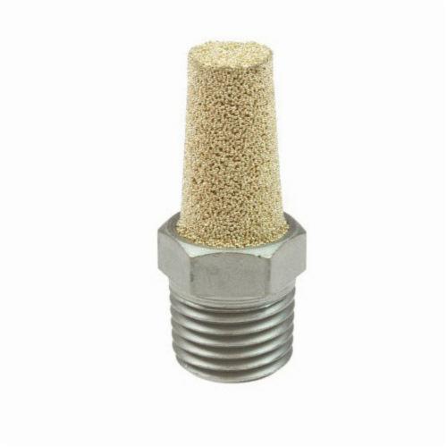 Coilhose® CMF18 Conical Muffler, 1/8 in MPT Port, 7/16 in Hex, 29/32 in OAL