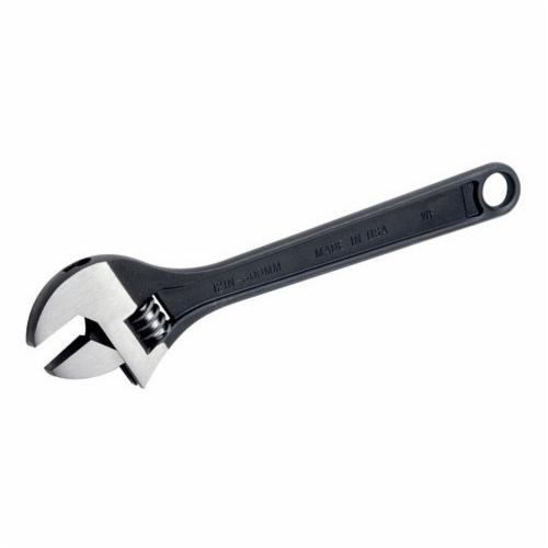 Craftsman® 9-4453 Adjustable Wrench, 1-1/8 in, 10 in OAL, Black Oxide