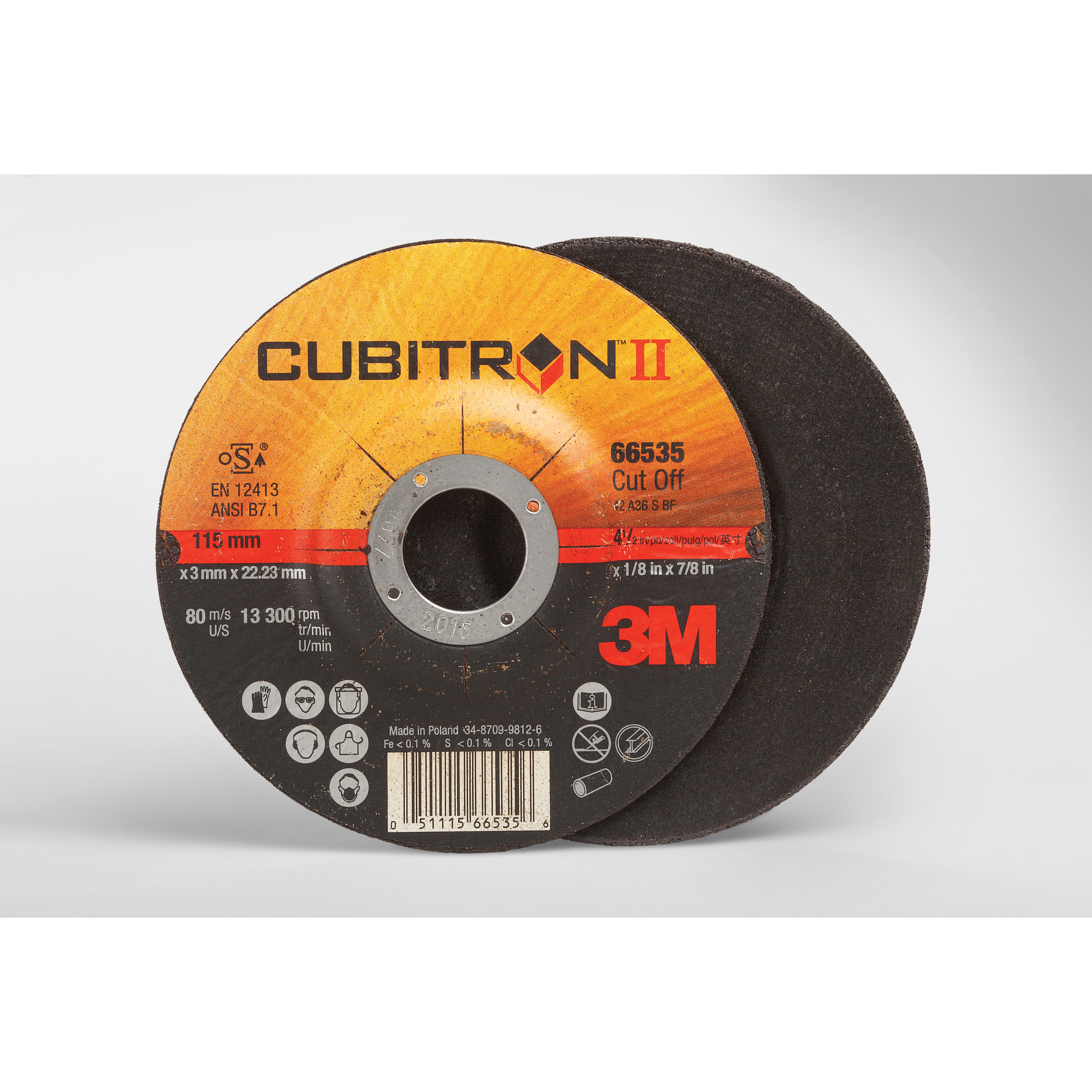 3M™ Cubitron II Depressed Center Grinding Wheel