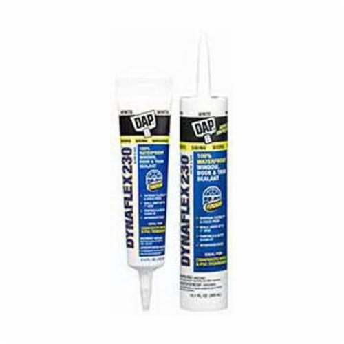 DAP® Alex Plus® 18152 All Purpose Acrylic Latex Caulk, 10.1 fl-oz Tube, White, Siliconized Acrylic Polymer Base