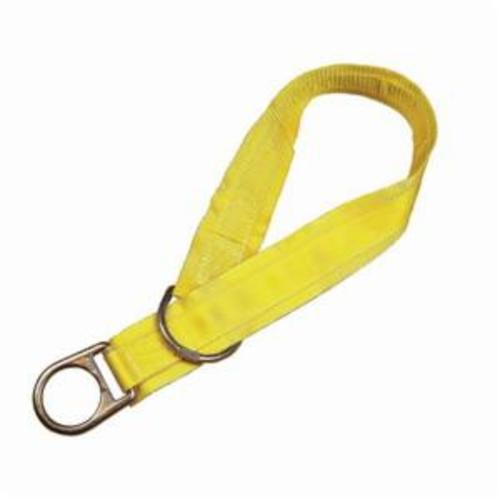 3M DBI-SALA Fall Protection 1002106 Adjustable Pass-Thru/Choker Web Tie-Off Adaptor, 6 ft L, Polyester/Steel, Orange/Yellow
