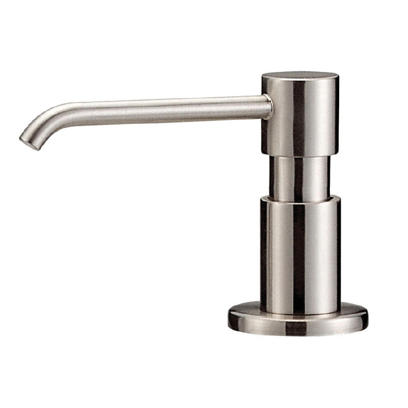 Danze® D495958SS Parma® Soap and Lotion Dispenser, Deck Mount, Solid Brass, Stainless Steel