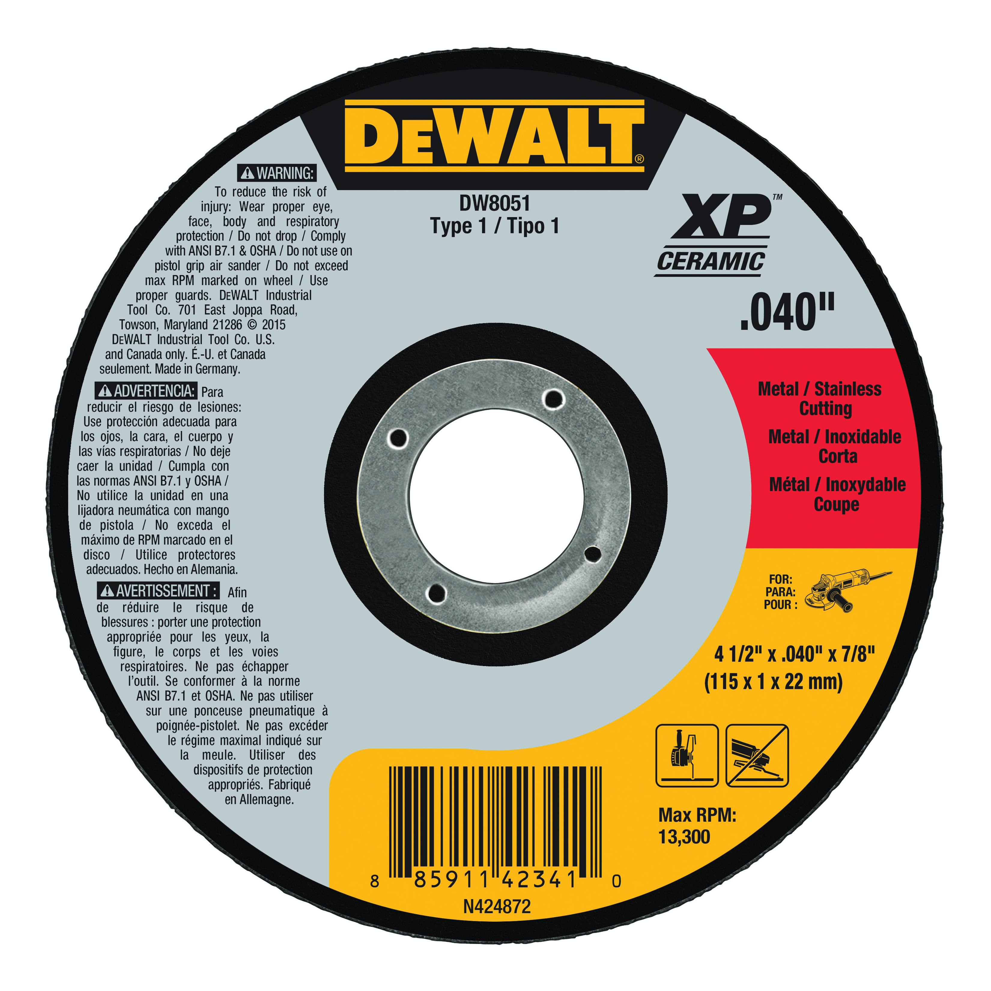 DeWALT&reg; DW8051