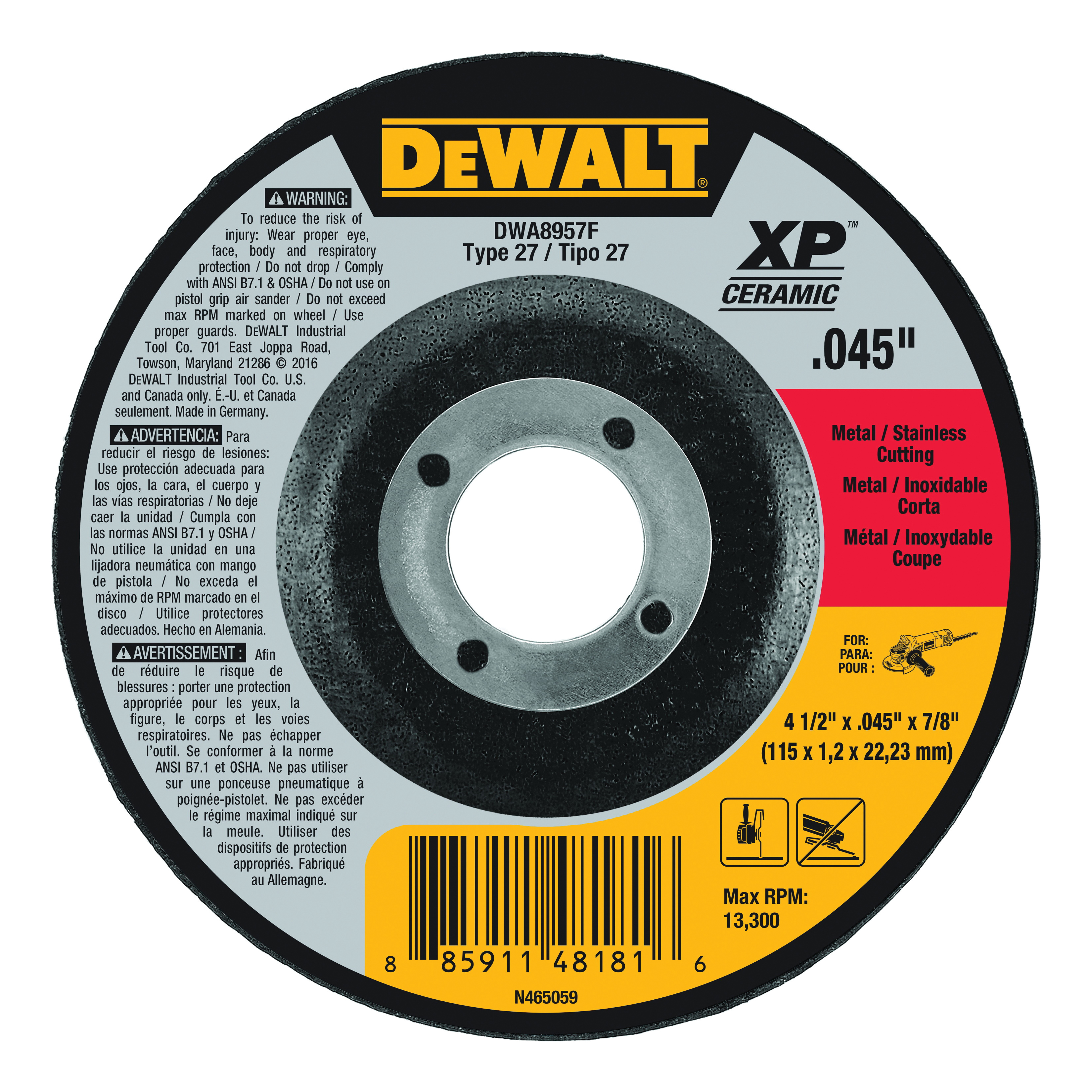 DeWALT&reg; DWA8957L