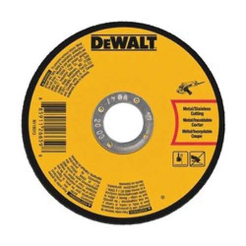 DeWALT® High Performance™ DW8312 Contaminant-Free Flap Disc, 4-1/2 in Dia Disc, 60 Grit, Medium Grade, Zirconia Alumina Abrasive, Type 29 Disc