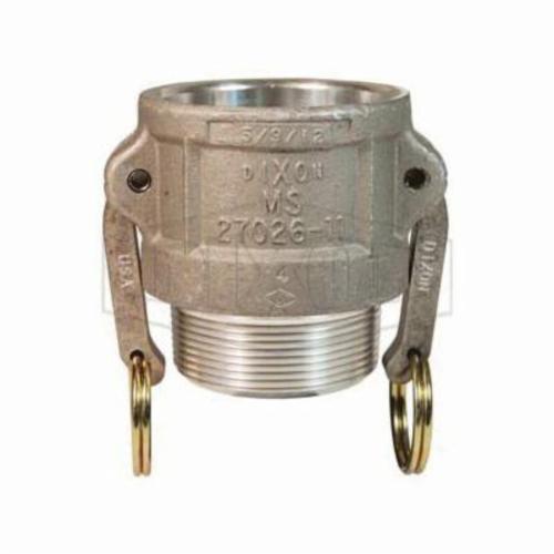 product Dixon&reg; 250-A-AL Boss-Lock&trade; Type A Cam and Groove Adapter, 2-1/2 in, Male Adapter x FNPT, Aluminum