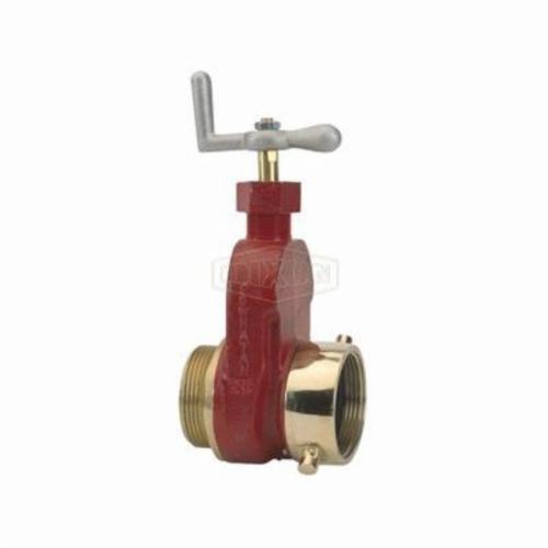 2-1/2" HYDRANT GATE VALVE Female Swivel NST x  Male NST Rated 175 PSI Water 