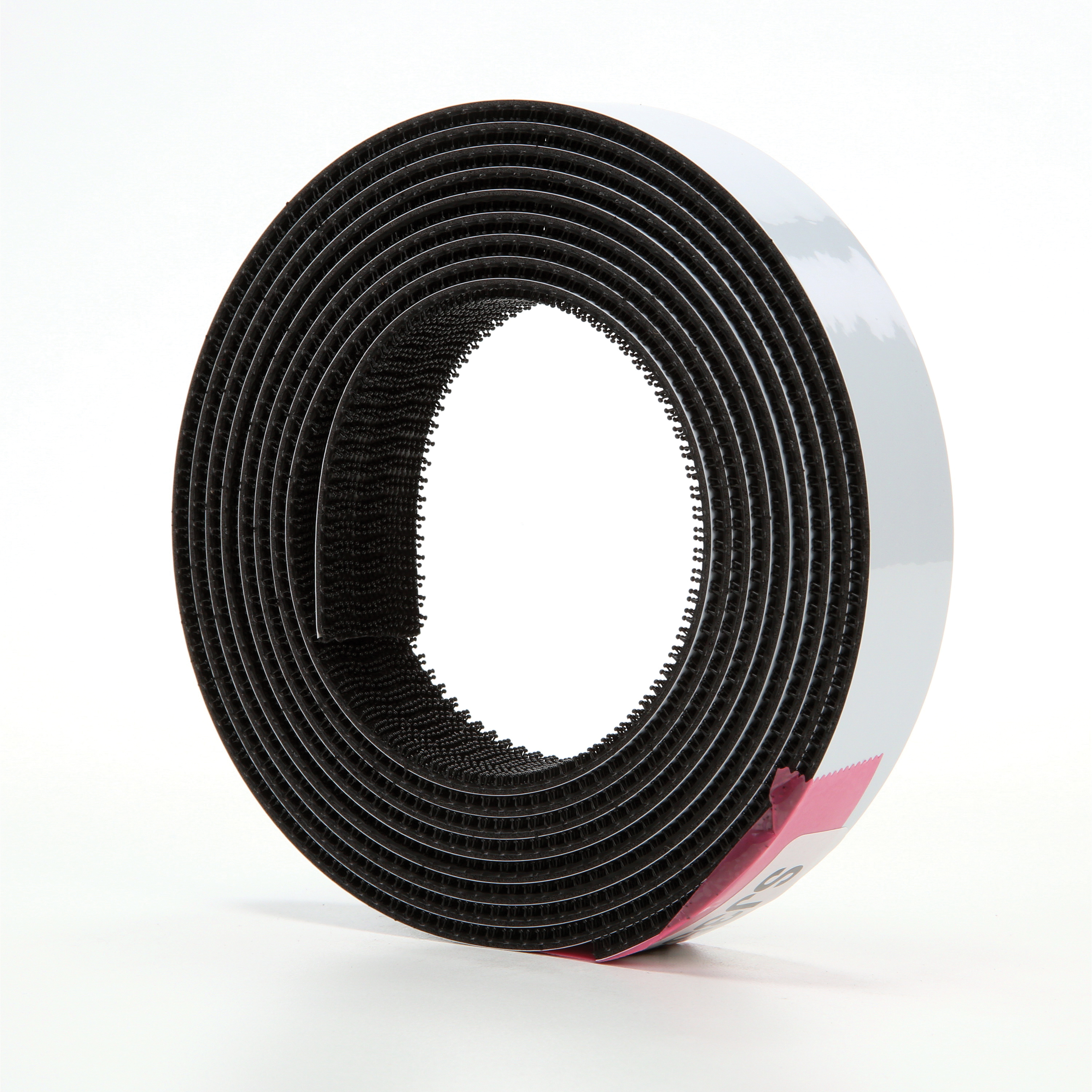 Dual Lock™ 048011-57919 Mushroom Shaped Reclosable Hook and Loop Fastener Tape, 50 yd L x 6 in W, 0.23 in THK Engaged, Synthetic Rubber Adhesive, Polypropylene Backing, Black