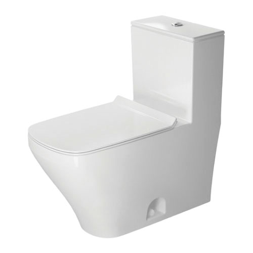 DURAVIT 2157010005 DuraStyle 1-Piece Toilet, 15.74 in H Rim, 12 in Rough-In, 1.32/0.92 gpf Flush Rate, White