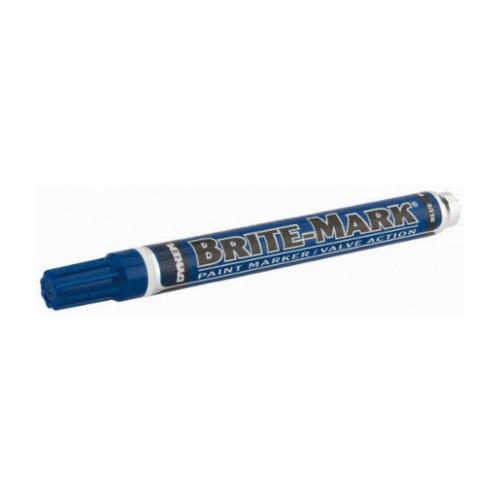 Dykem Brite-Mark Valve Action 84004 Yellow Paint Marker, Medium