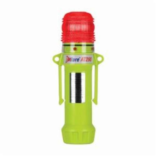 E-flare™ 939-AT280-R Compact Flashing/Steady-On Safety and Emergency Beacon, LED Lamp, Red, ANSI Class 1, NFPA Division 2/Zone 2, PROP65: <warning message>