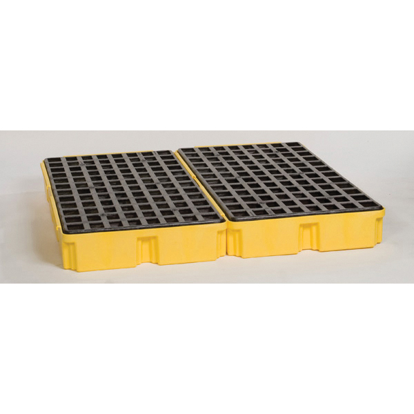 product Eagle Manufacturing 1632 Modular Platform, 2 Drums, 30 gal Spill, 5000 lb Load, HDPE