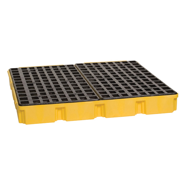product Eagle Manufacturing 1634 2-Piece Modular Platform, 4 Drums, 30 gal Spill, 10000 lb Load, HDPE