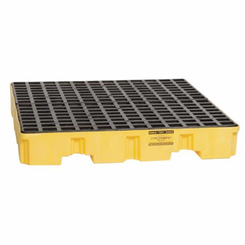 product Justrite® 28679 Drum Storage Unit Ramp, 48 in L x 59-3/4 in W x 11-1/4 in H, 1000 lb Load, Recycled Polyethylene