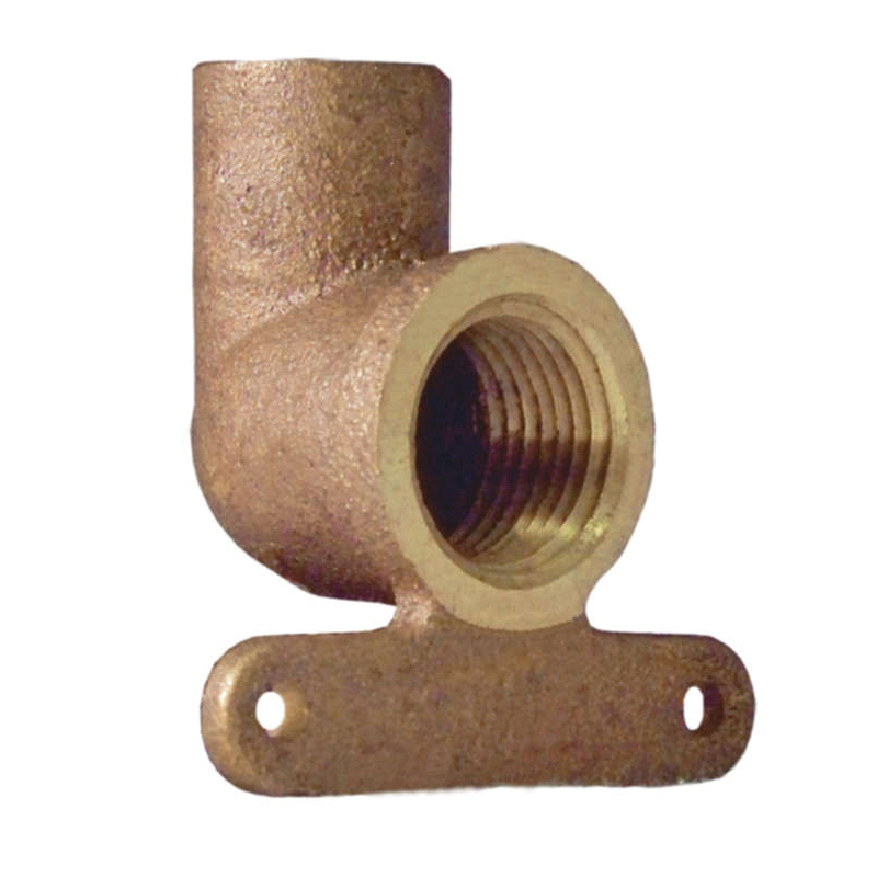 EPC 10035466 4707-5-3 Solder High-Ear Female Elbow, 3/4 in Nominal, C x Female End Style, Leaded Brass