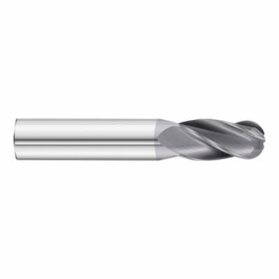 4mm Diameter x 4mm Shank x 25mm LOC x 64mm OAL 4 Flute Uncoated Solid Carbide Square End Mill Fullerton Tool 91251 