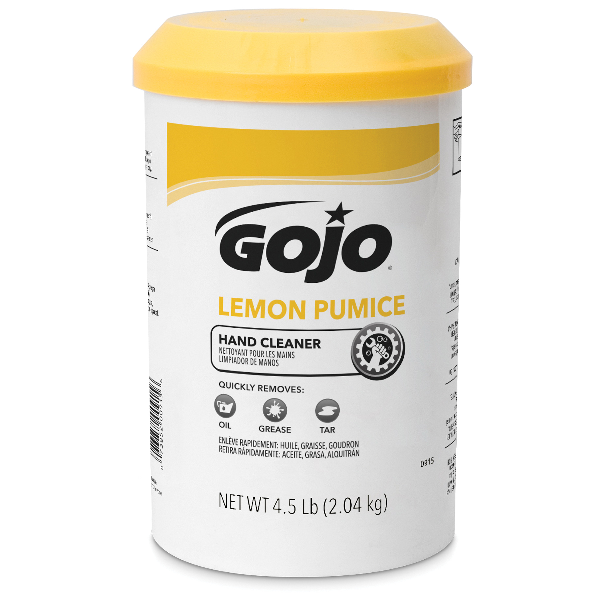 Gojo Hand Cleaner With Pumice Orange Formula 1 Gal. Plastic Bottle 