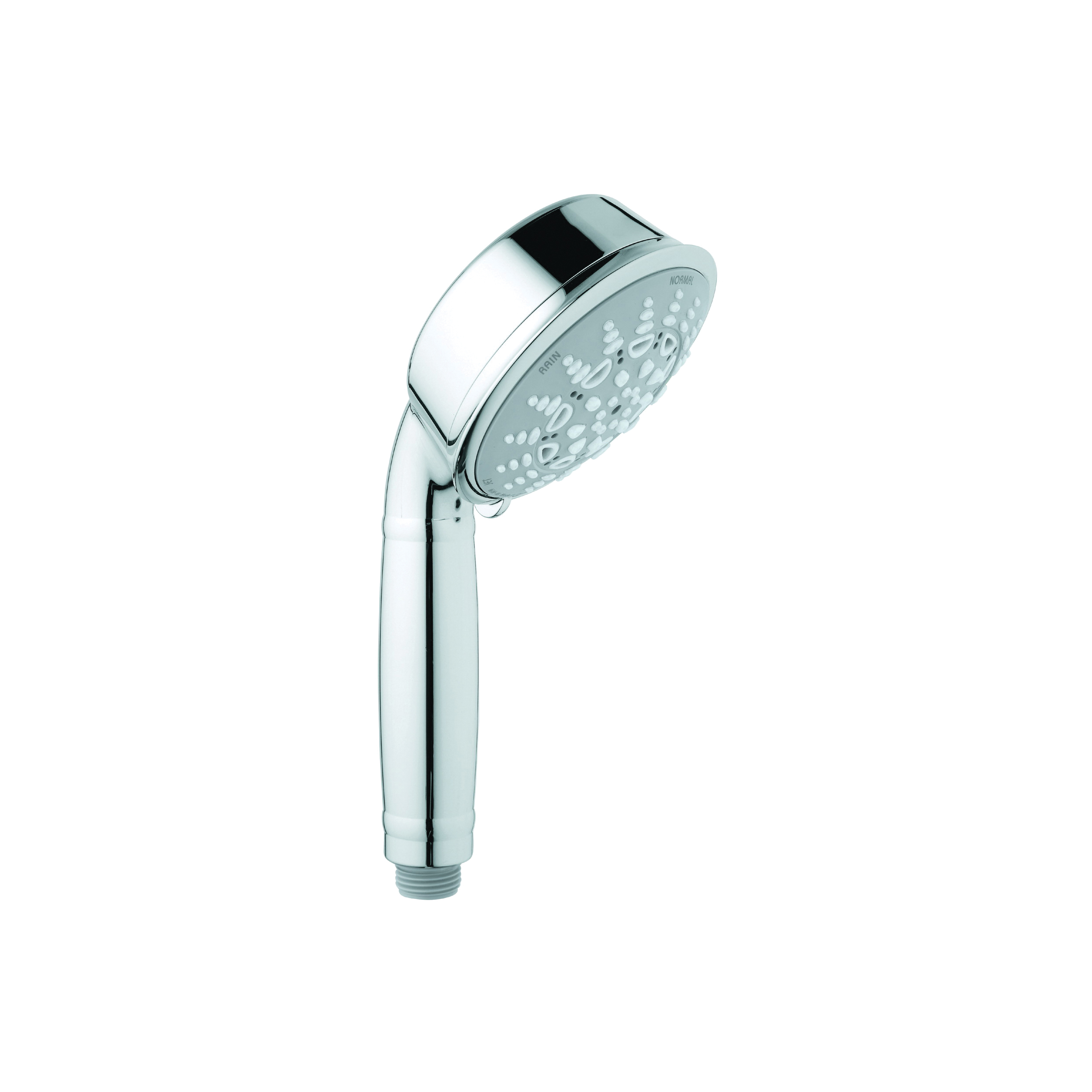 GROHE 27125000 Hand Shower, Relexa® Rustic 100, 2.5 gpm Flow Rate, 5 Sprays, 1/2 in Connection, Import