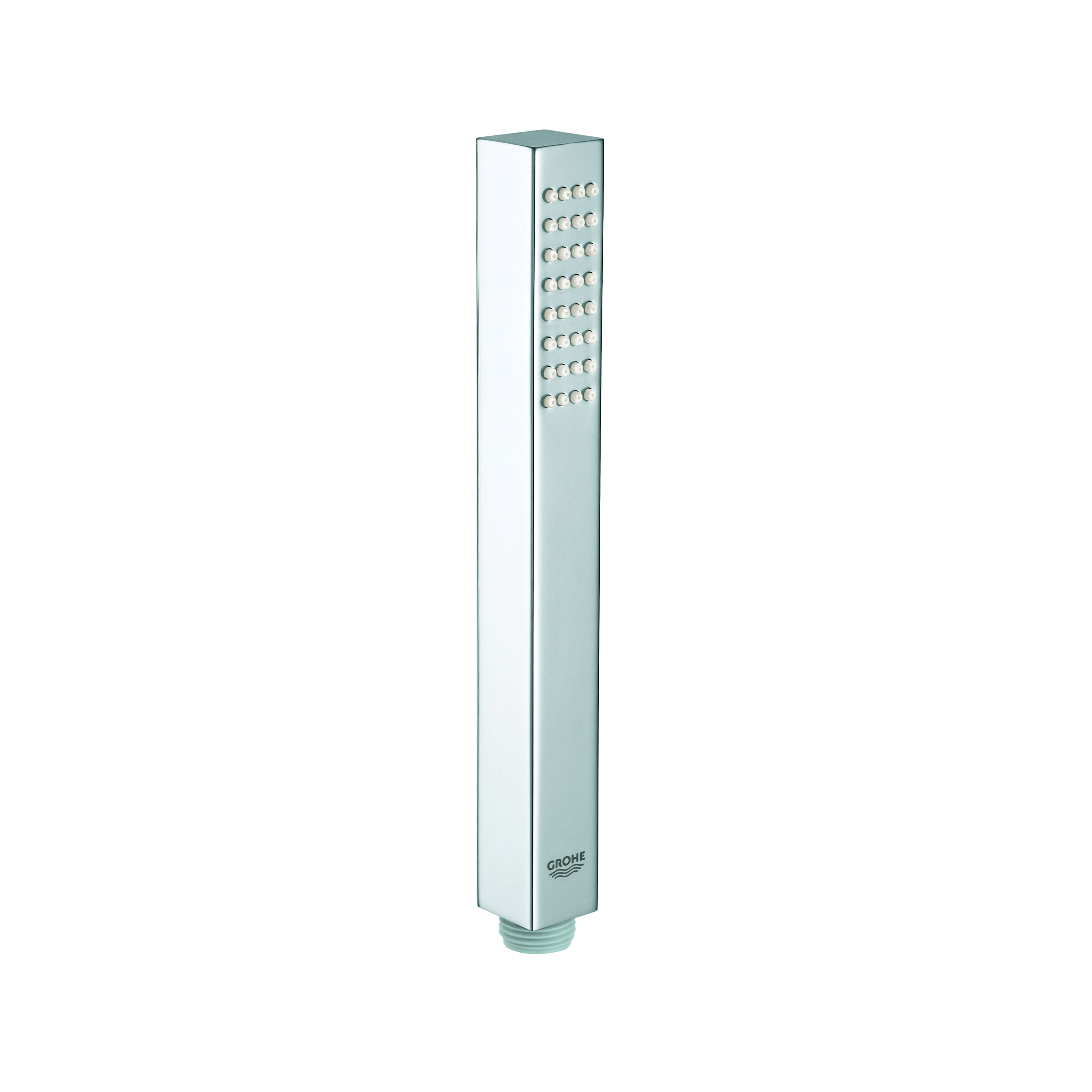 GROHE 27888000 Hand Shower, Euphoria Cube+ Stick, 2.5 gpm, 1 Sprays, 1/2 in, Import