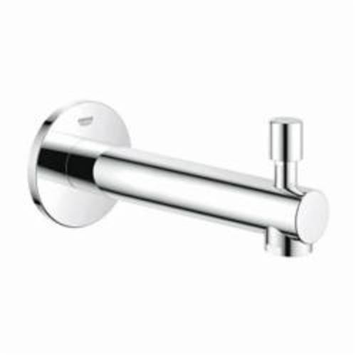 GROHE 13275001 Concetto Tub Spout, 6-11/16 in L, 1/2 in FNPT Connection, Brass, Polished Chrome, Import