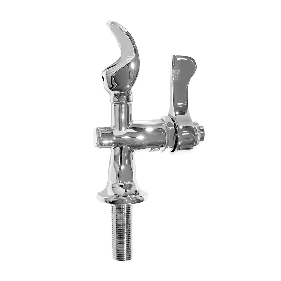 Haws® 5051LF Drinking Faucet With Adjustable Stream Regulation, 1/2 in OD Slip Joint Connection, Brass, Polished Chrome