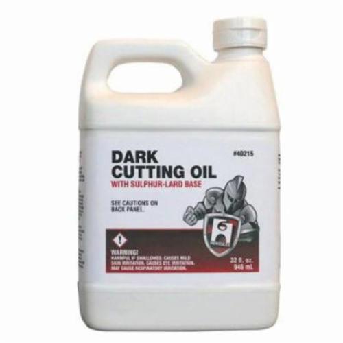 Hercules® 40215 Cutting Oil With Sulphur Lard Base, 1 qt Can, Liquid, Dark Brown, Slight Hydrocarbon