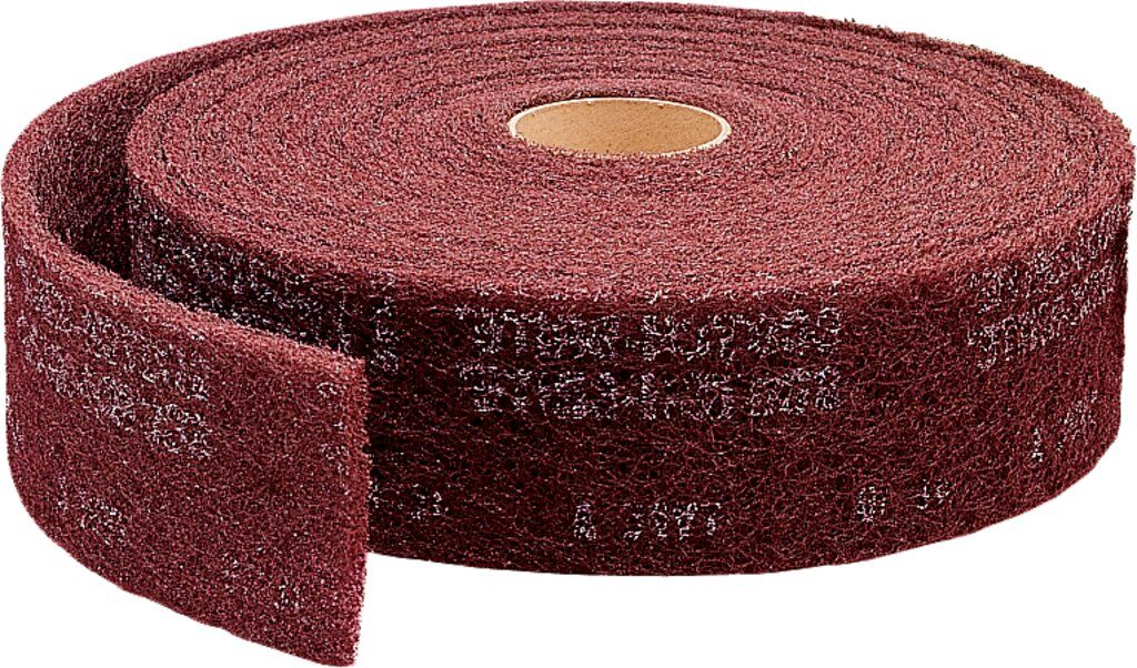 product Norton® Bear-Tex® 66261010711 Unmounted Non-Woven Flap Wheel, 8 in Dia, 1 in W Face, 120 Grit, Medium Grade, Aluminum Oxide Abrasive