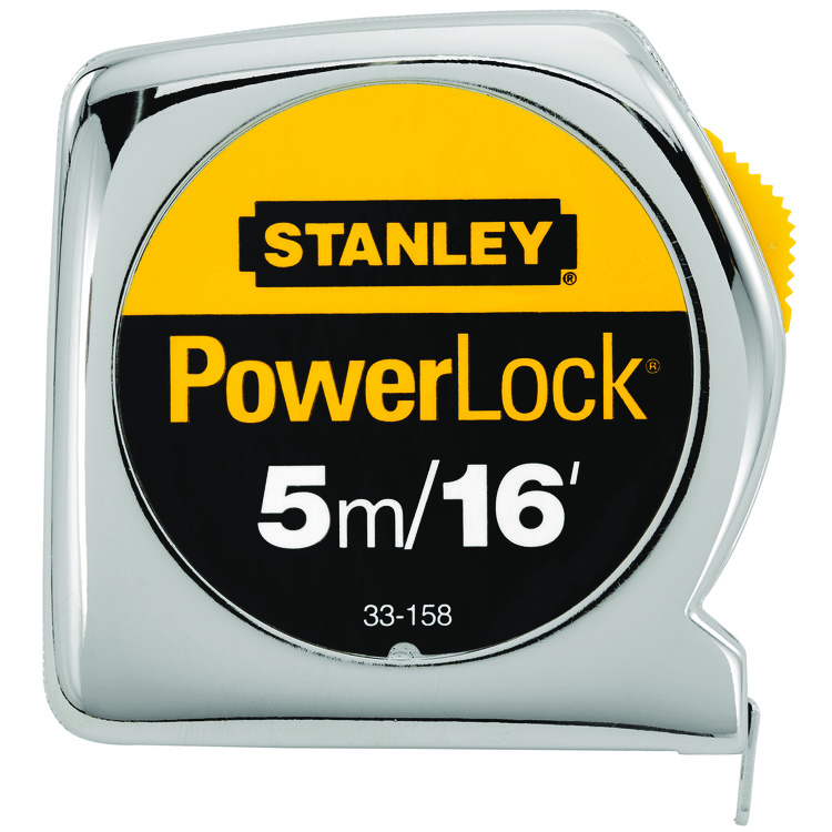 3/4" x 5M Stanley 33-158 PowerLock Tape Rule 
