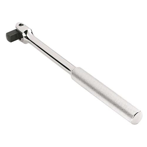 product Proto® ProtoBlack™ J5265BL Hinge Handle, 3/8 in Drive, 7-7/8 in OAL, Specifications Met: ASME B107.500, Alloy Steel, Black Oxide/Polished Chrome