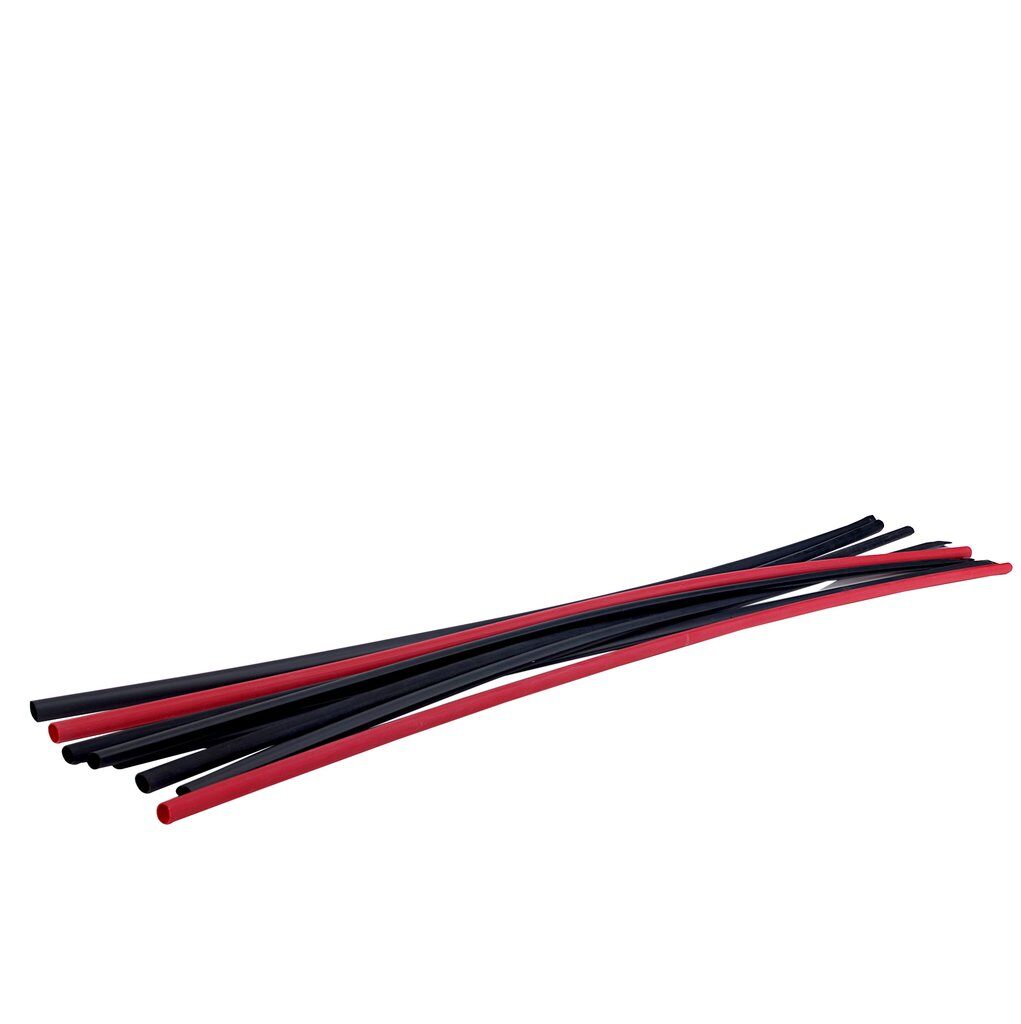3M™ FP0.125BK100'S Flame-Retardant Non-Corrosive Split-Resistant Heat Shrink Tubing, 1/8 in ID Expanded, 0.062 in ID Recovered, 0.02 in THK Wall Recovered, 100 ft L, Polyolefin, Black