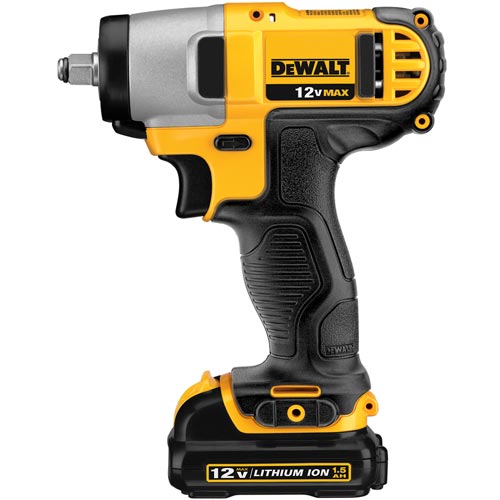 product DeWALT® DCF889M2 High Torque Cordless Impact Wrench Kit, 1/2 in Straight Drive, 0 to 2300 bpm, 400 ft-lb Torque, 20 VDC, 11 in OAL