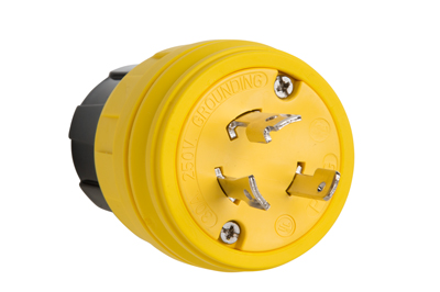 Pass Seymour 4X/6P Locking Watertight Connector Plug NEMA L6-30R 30A 250V 