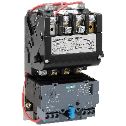 32A IEC Contactor Nonreversing Motor Starter NEMA 1 120VAC 3P Push Buttons 