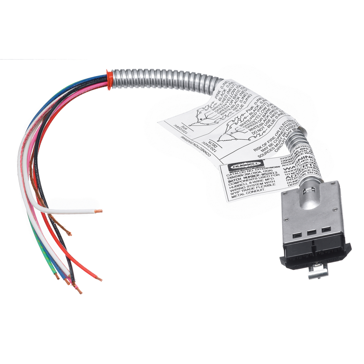 Wiring Device-Kellems EXT42215MO8W